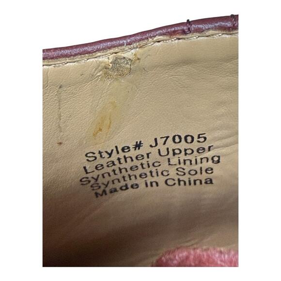 J crew Sawyer Leather Ankle Boot Women size 9.5 - Picture 6 of 8